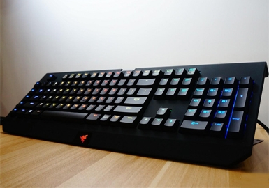 *雷蛇(razer)blackwidow chroma 黑寡妇蜘蛛幻彩版 机械键盘