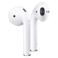【下单立减50元】Apple AirPods H1芯片 有线充电 配充电盒2019年款蓝牙耳机MV7N2CH/A(白色)