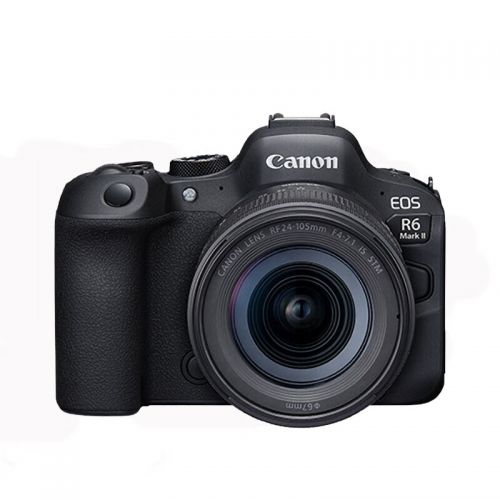 【现货送赠】佳能（Canon）EOS R6 Mark II 2420万像素 4K60p无裁切视频 数码微单相机 套机（24-105）STM（黑色）【赠64G内存卡+双肩背包311654+311551】