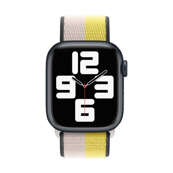 Apple Watch 45mm 回环式运动表带MN5T3FE/A(燕麦奶配淡柠檬)