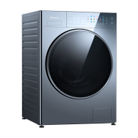 松下（Panasonic）纤境系列 12公斤 智能投放 洗烘护一体机 XQG120-VD290（银河钴蓝）
