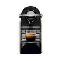 【赠咖啡胶囊】产地瑞士 进口奈斯派索（NESPRESSO）胶囊咖啡机Pixie C61（钛灰色）【306084】