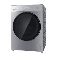 松下（Panasonic）10公斤 纳诺怡洗烘护一体机 滚筒洗衣机 XQG100-LD259（拉丝银）